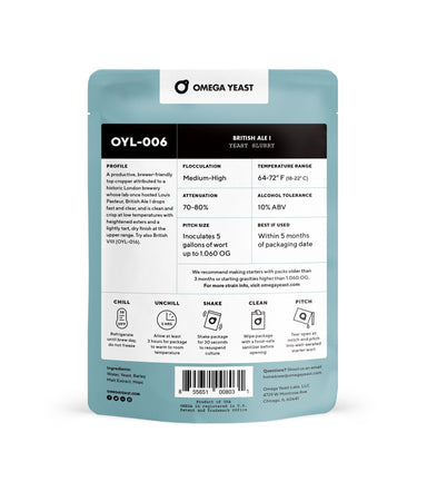 Omega Yeast British Ale I