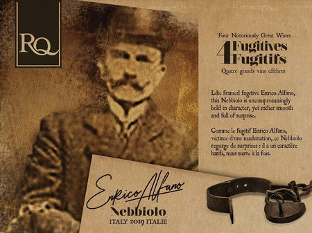 2019 RQ Enrico Alfano - Italian Nebbiolo Label