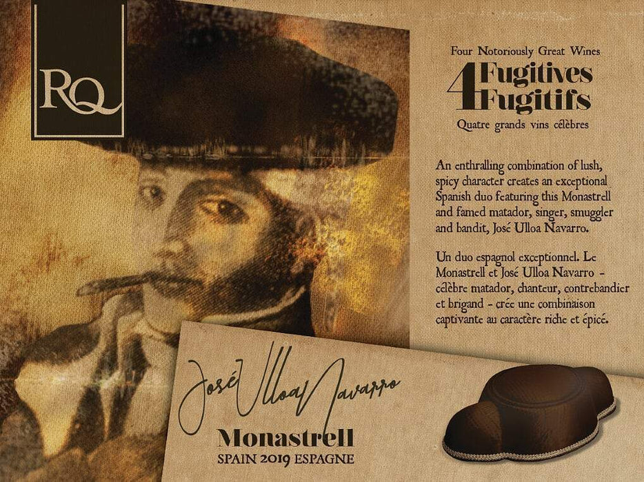 2019 RQ Jose Ulloa Navarro - Spain Monastrell Label