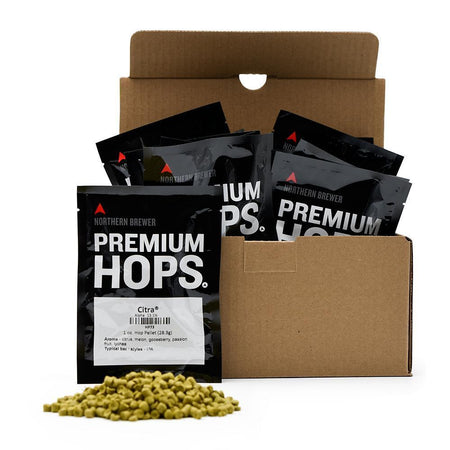 New England Style IPA Hops Sampler Pack with box