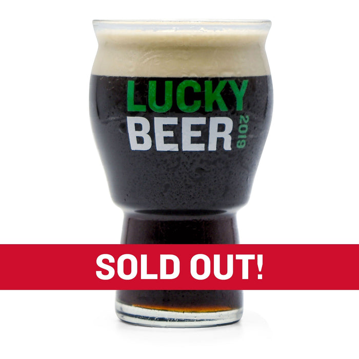 Lucky Beer Limited Release Pint Glass