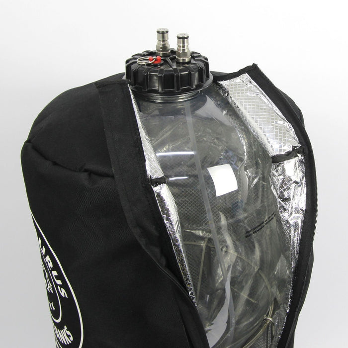 Fermentasaurus Insulation Jacket Open Close Up