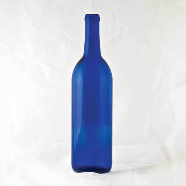 750 ml Cobalt Claret bottles