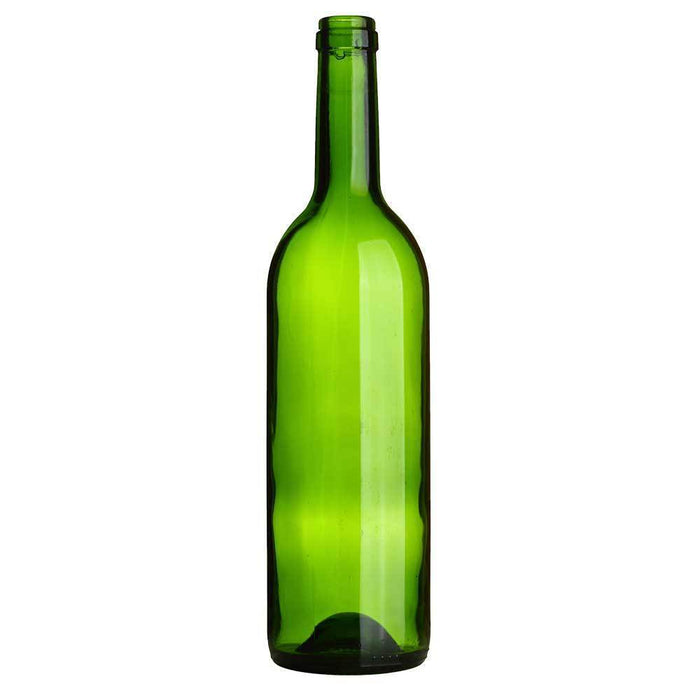 750 ml Green Claret / Bordeaux Wine Bottles