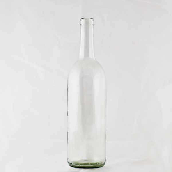 750 ml Clear Claret bottles