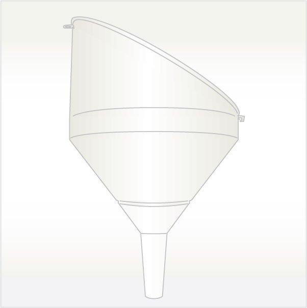 Anti-Splash Funnel