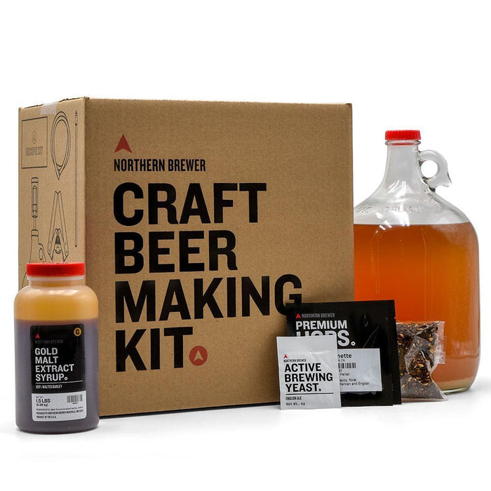 1 Gallon Craft Beer Making Kit with beer