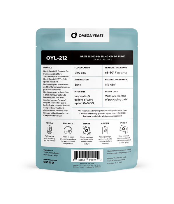 Omega Yeast BRING ON DA FUNK