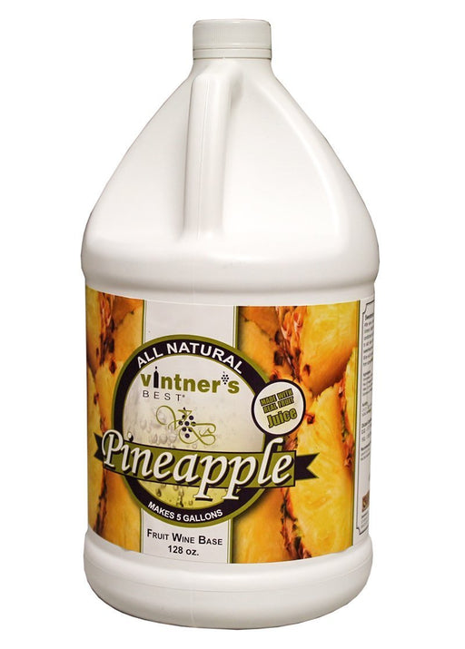 Vintner's Best® Pineapple Fruit Wine Base 128 oz.