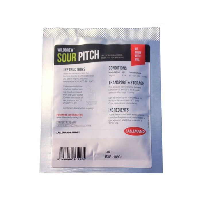Lallemand WildBrew™ Sour Pitch - 10 grams back