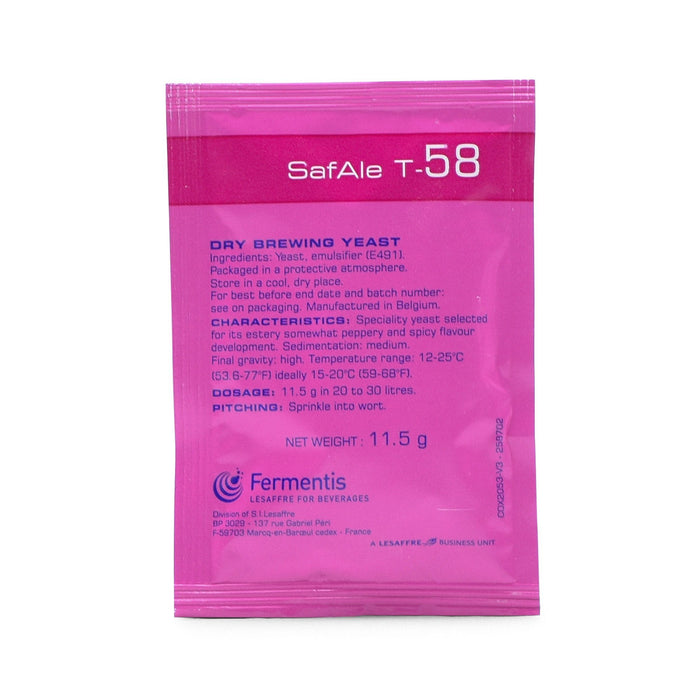 Safbrew T-58 Ale Dry Yeast