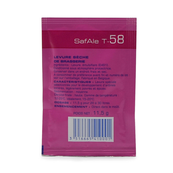 Safbrew T-58 Ale Dry Yeast