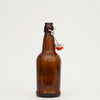 16 oz. Brown Glass EZ Cap Bottles w/ Swing Tops
