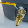 10 Gallon Fermenter's Favorites® Cooler Mash/Lauter Tun showing valve