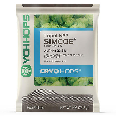 Simcoe Cryo Hops® LupuLN2® Pellets 1 oz.