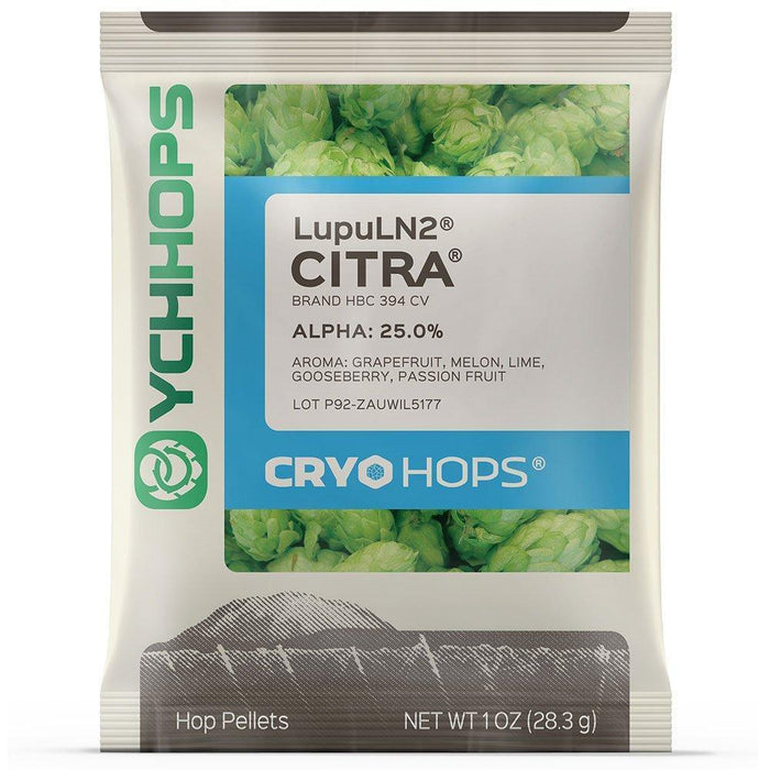Citra Cryo Hops® LupuLN2® Pellets 1 oz.