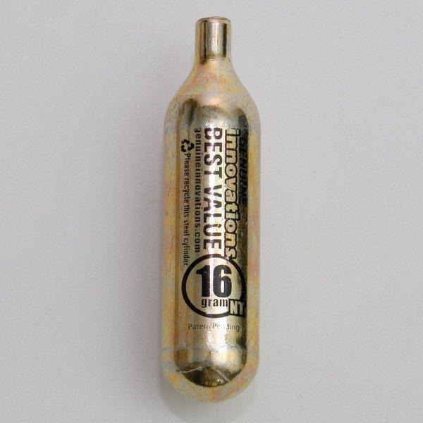 16g Unthreaded CO2 cartridges (6 pack)