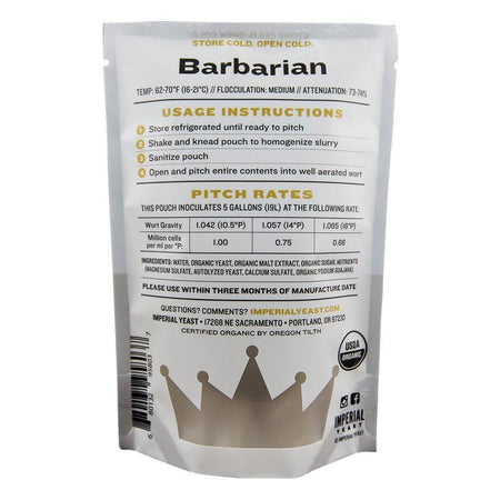 Imperial Yeast A04 Barbarian