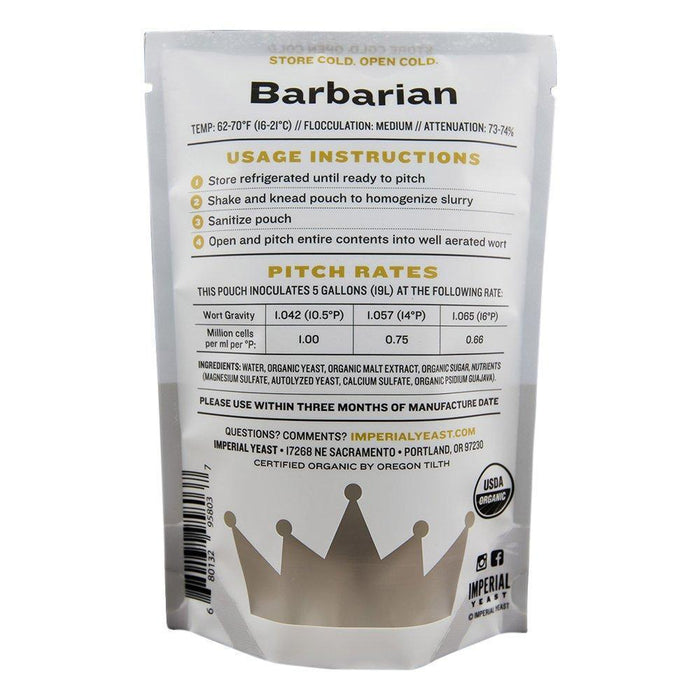 Imperial Yeast A04 Barbarian