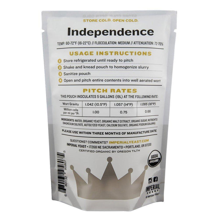 Imperial Yeast A15 Independence