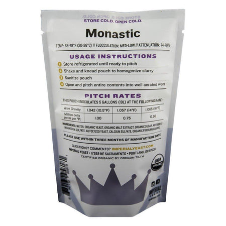 Imperial Yeast B63 Monastic