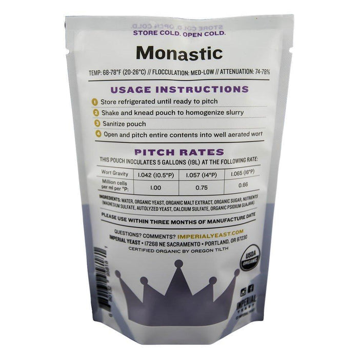 Imperial Yeast B63 Monastic