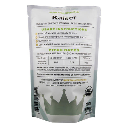 Imperial Yeast G02 Kaiser