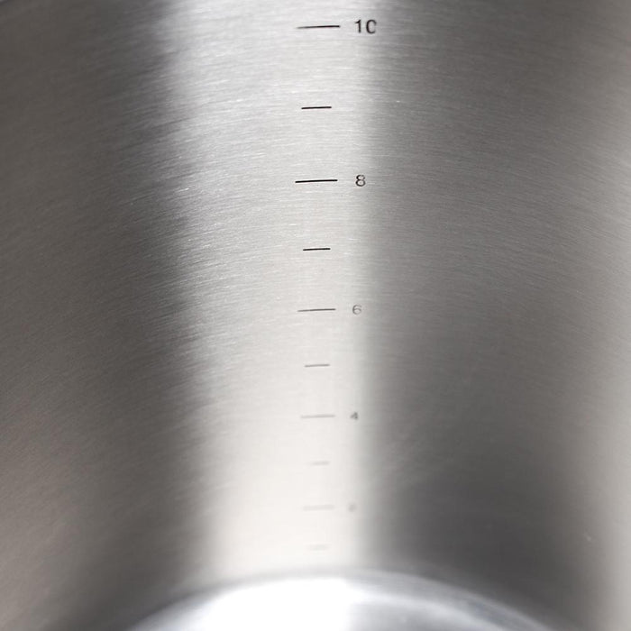 10 Gal. MegaPot 1.2™ Undrilled Brew Kettle Measurements