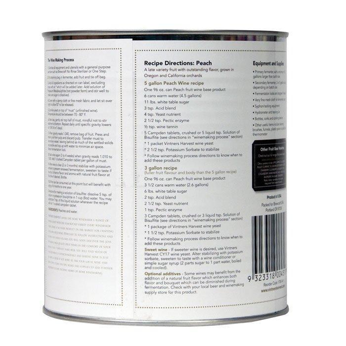 Vintner's Harvest Peach Fruit Base