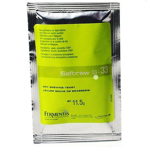 Safbrew S-33 Dry Brewing Yeast