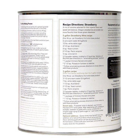 Vintner's Harvest Strawberry Fruit Base