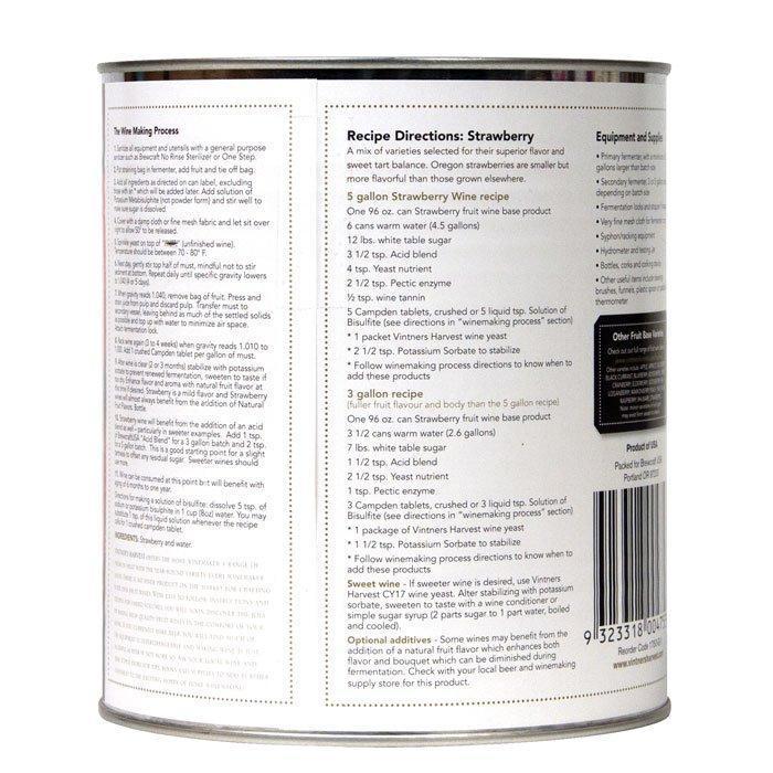 Vintner's Harvest Strawberry Fruit Base