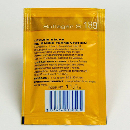 Saflager S-189 Dry Yeast
