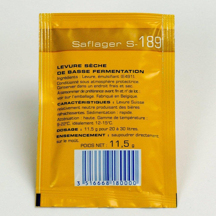 Saflager S-189 Dry Yeast