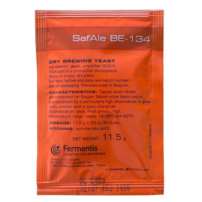 Safale BE-134 Ale Dry Yeast